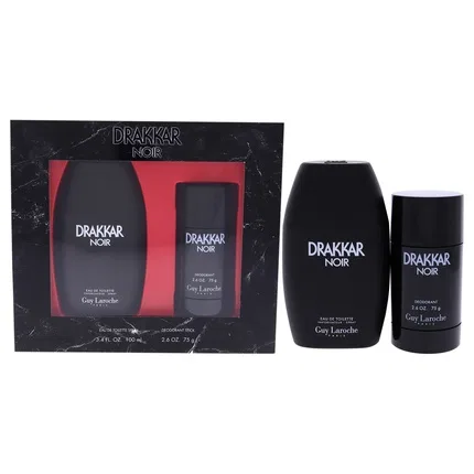 Набор: туалетная вода и дезодорант-стик Drakkar Noir Guy Laroche, 100 мл и 75 г