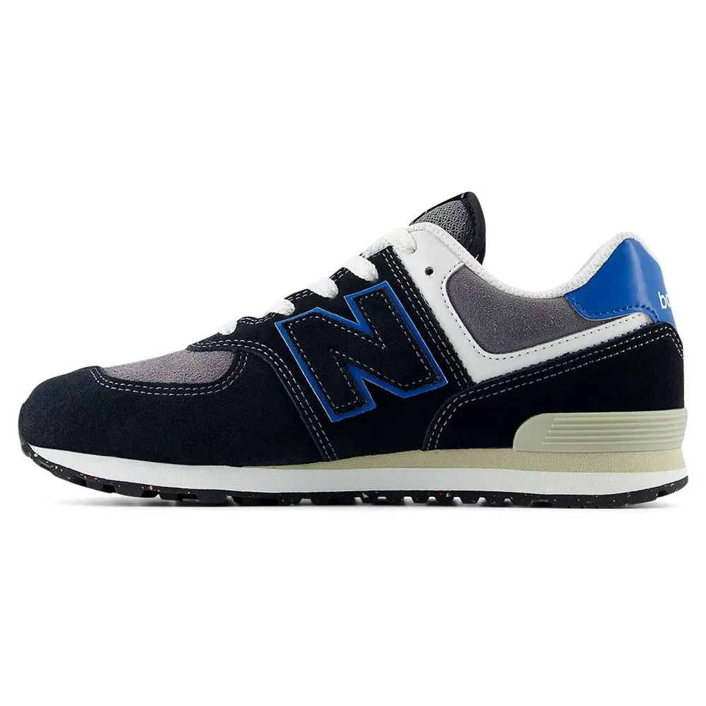 Кроссовки 574 New Balance, черный — фото 3