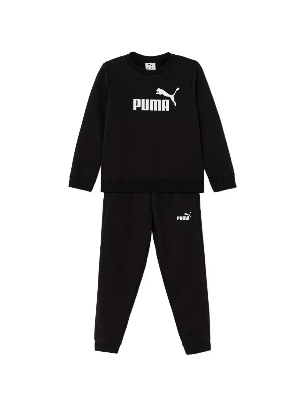 Спортивный костюм с логотипом Puma Kids, черный