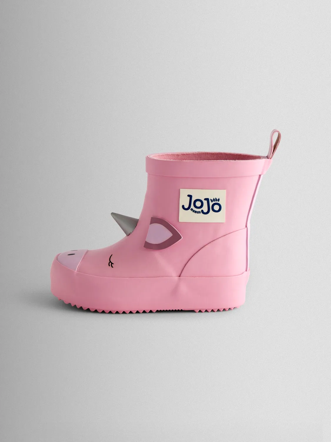 Резиновые сапоги JoJo Maman Bébé с единорогом, розовые — фото 3