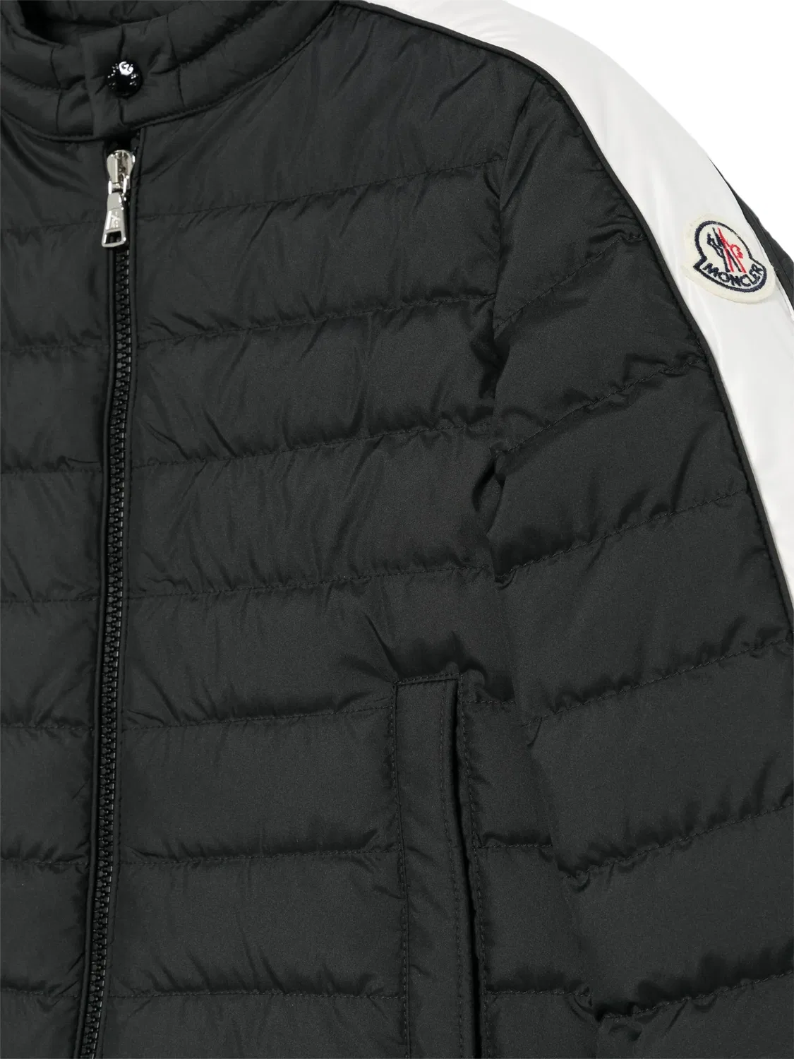 Детская Пуховка Moncler, черный — фото 2