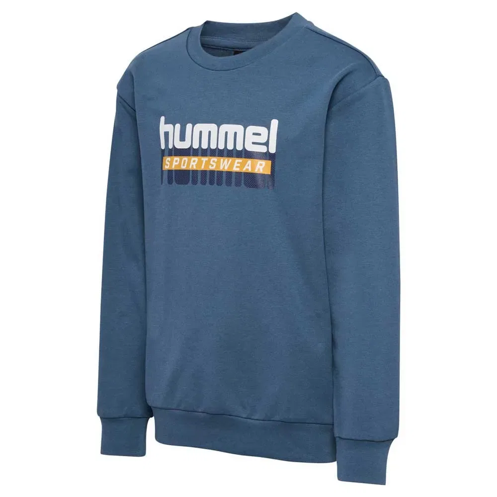 Свитшот Tukas Hummel, синий — фото 3
