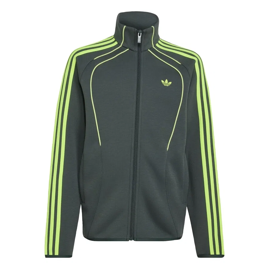 Худи на молнии ADIDAS ORIGINALS, графитовый цвет