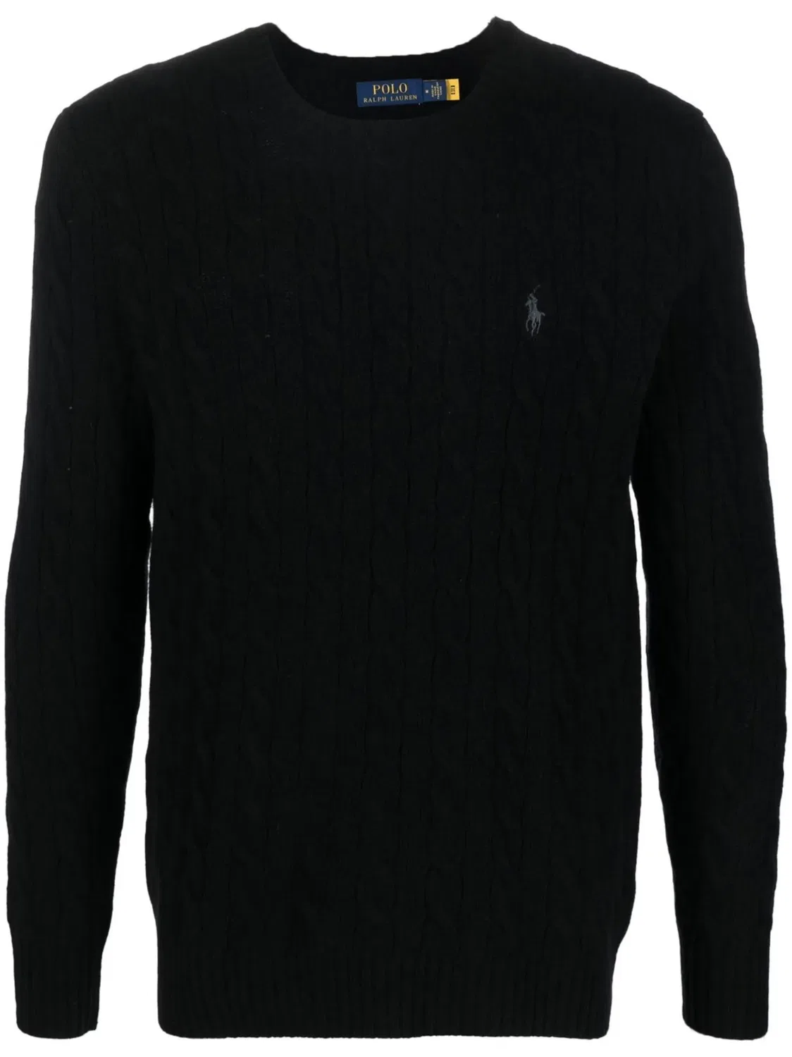 Polo Ralph Lauren Кабельный свитер черный