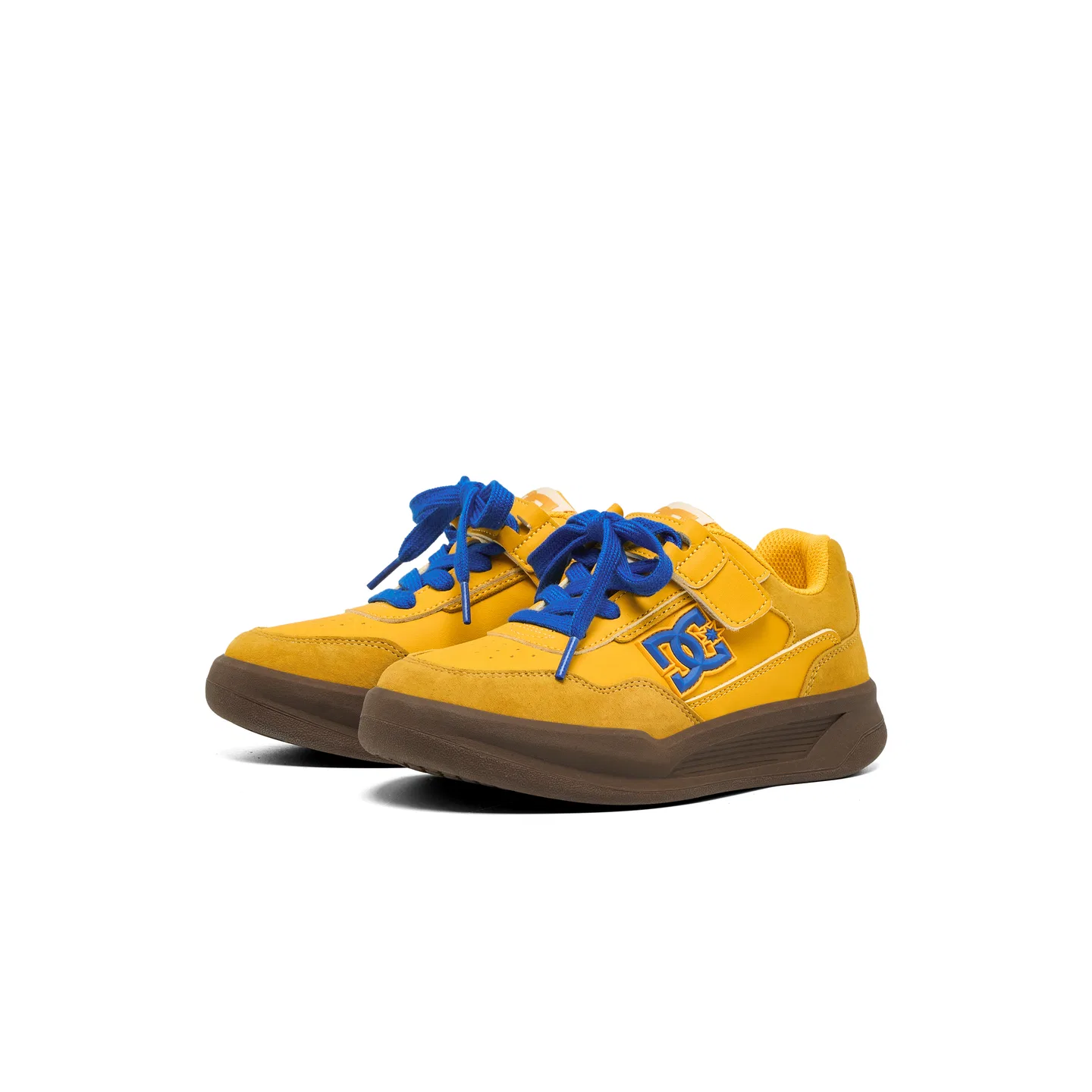 Детские кеды для скейтбординга с эффектом нубука DCSHOES, Tundra Green — фото 4