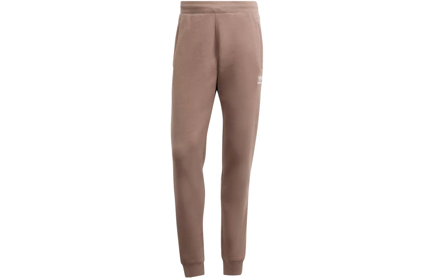 Мужские спортивные штаны из трикотажа Trefoil Essentials Adidas Originals, Earth Umber