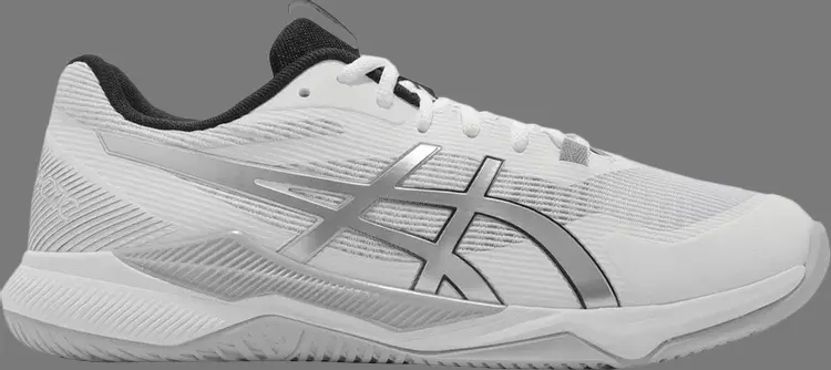 

Кроссовки gel tactic wide 'white pure silver' Asics, белый
