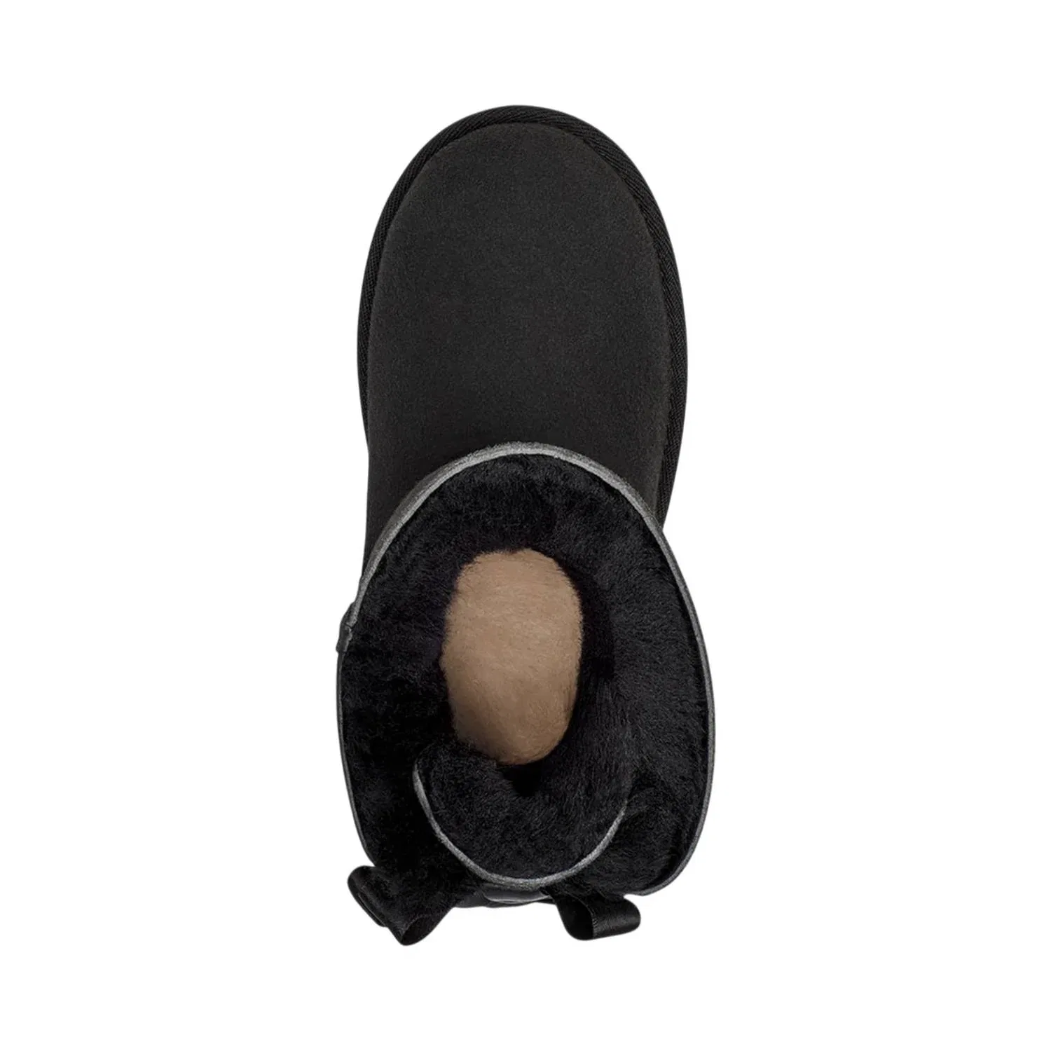 Детские зимние ботинки с бантом Bailey Bow II Boot UGG, черный — фото 3