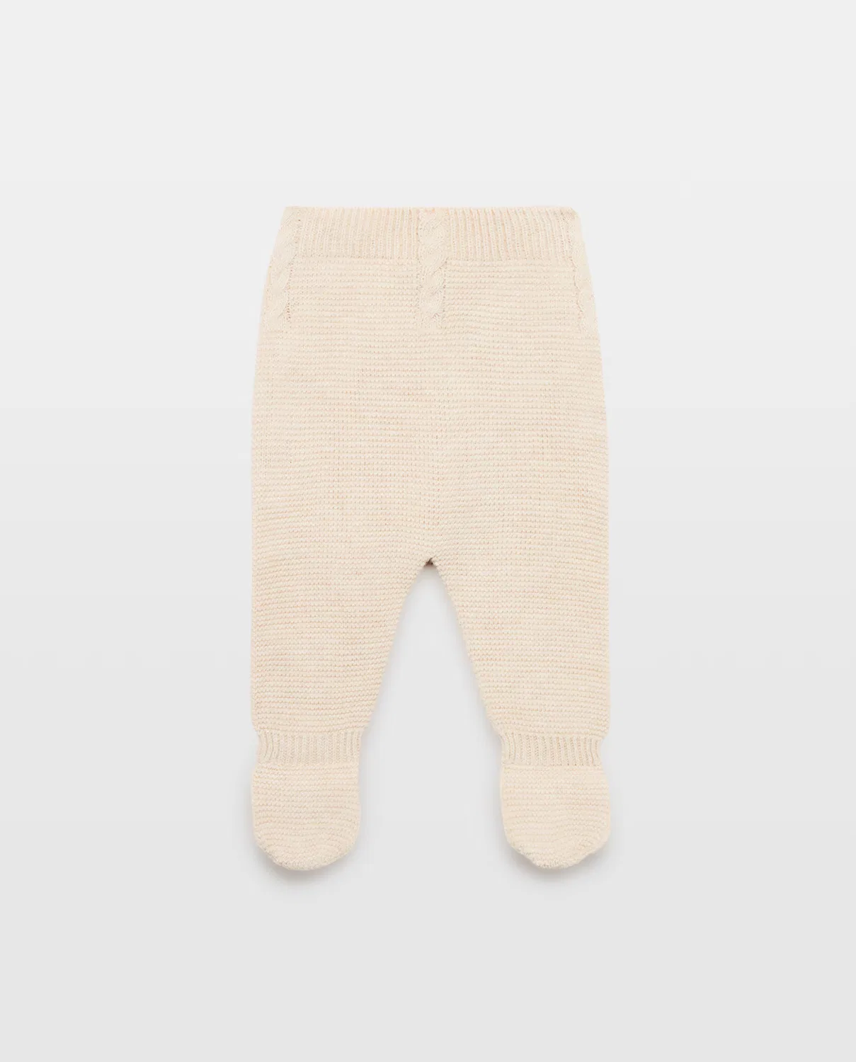Детские леггинсы, Polaina Tricot Básica Ochos, Coconut El Corte Inglés, Tostado