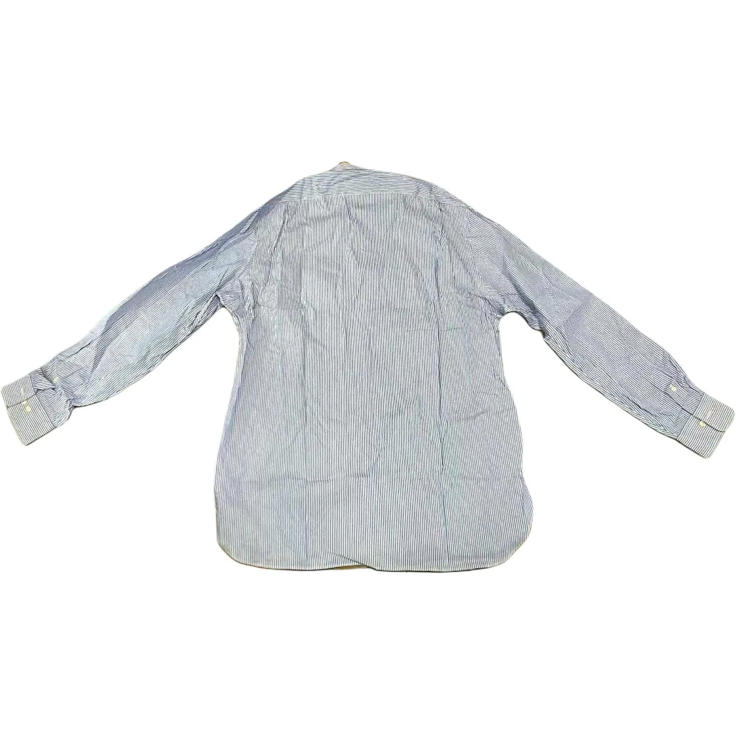 Мужская рубашка с сине-белым принтом и надписью, от Polo Ralph Lauren, Blue White — фото 3