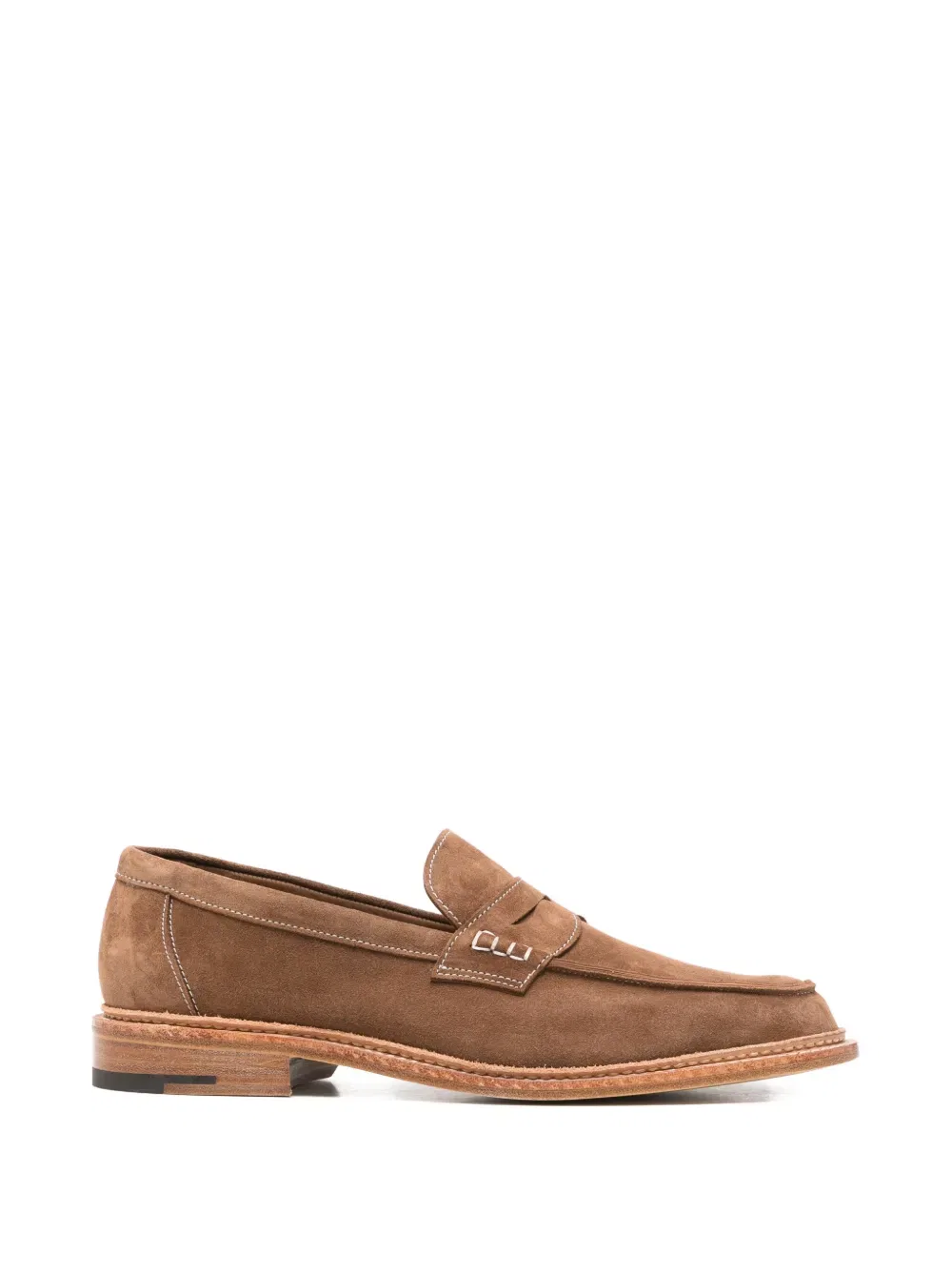 Кожаные лоферы Sonny Penny Tricker'S, коричневый