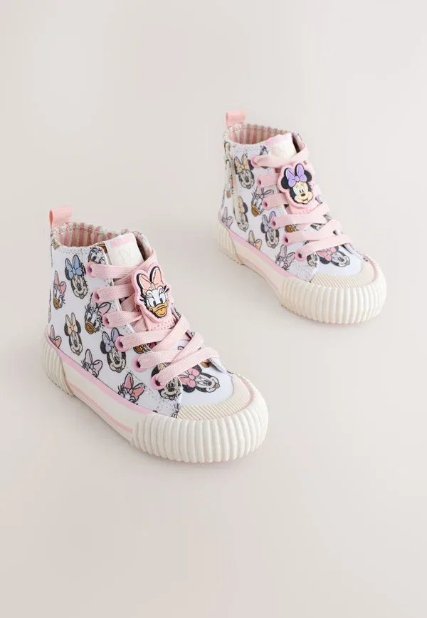 Ботинки с принтом Minnie Mouse - baby shoes Next, cream, кремовый — фото 2