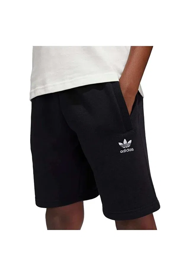 Мужские шорты спортивные из хлопковой смеси Adidas, Black — фото 4