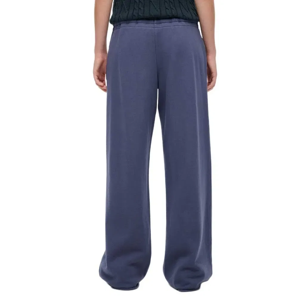 Широкие спортивные брюки Athletic Essential Wide Leg Superdry, синий — фото 2