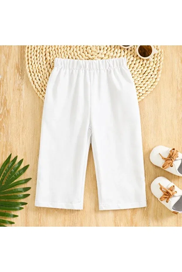 Детские брюки для мальчиков повседневные Shop, White
