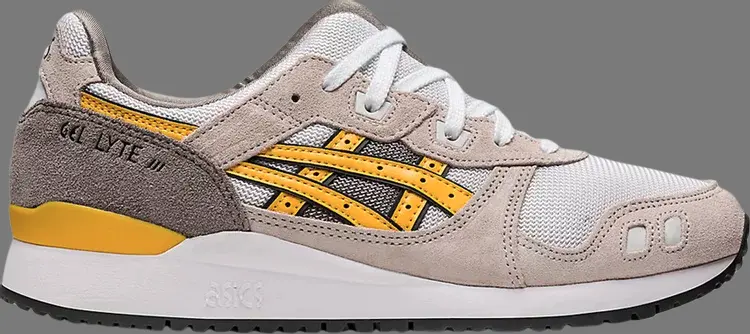 

Кроссовки gel lyte 3 og 'oyster grey honey' Asics, серый