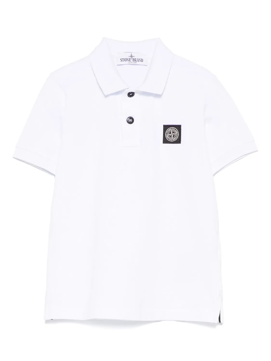 Поло для мальчиков Stone Island, белый