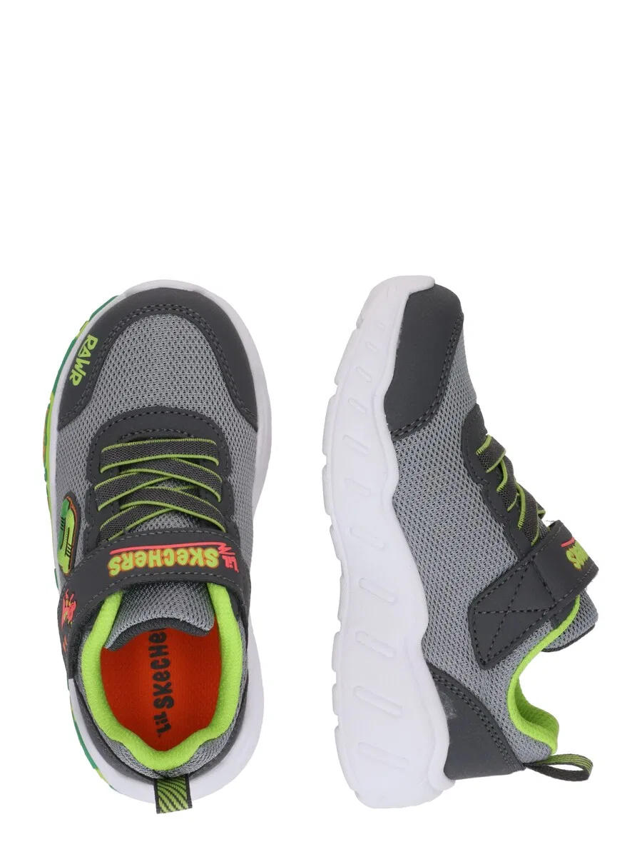 Спортивные кроссовки SKECHERS 'PLAY SCENE' серого и темно-серого цвета — фото 2