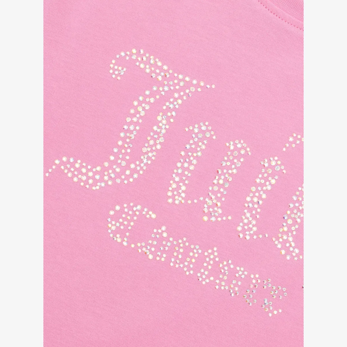 Детская хлопковая футболка с логотипом Diamante, размер 7-15 лет Juicy Couture, сиреневый — фото 2