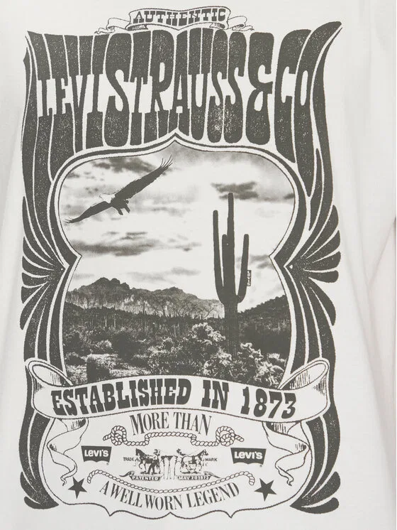 Футболка vintage fit Levi'S, белый — фото 4