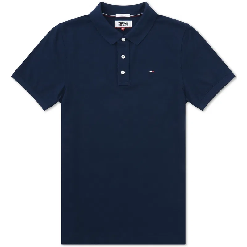 Мужское поло Tommy Hilfiger, Marine Blue 002