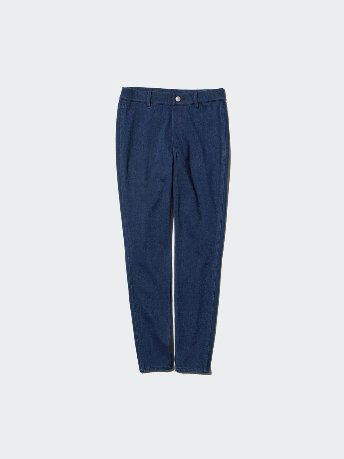 Джинсы-скинни с высокой эластичностью Uniqlo, темно-синий