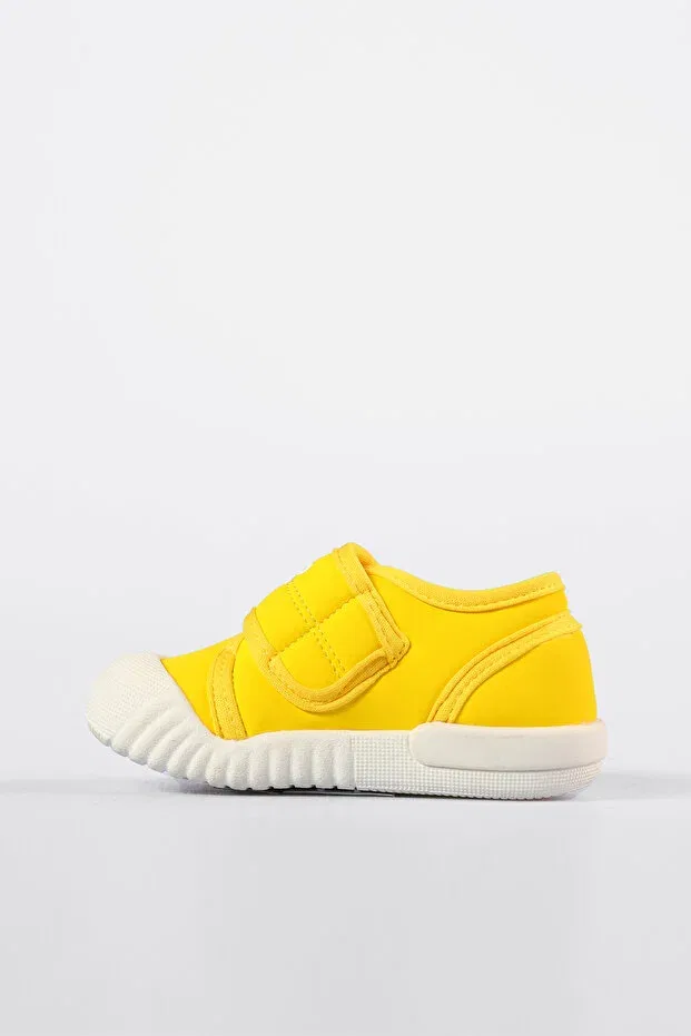 Детские повседневные туфли на липучке Vicco, Yellow — фото 2