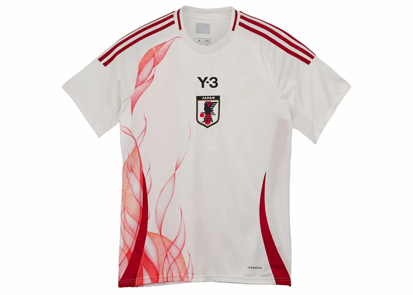 Мужская футбольная джерси Y-3 Japan Away Jersey Adidas, Core White