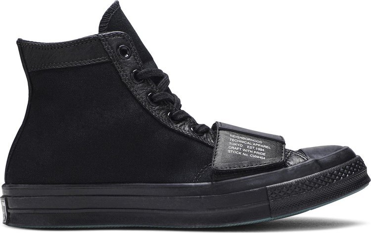 

Кроссовки Converse NEIGHBORHOOD x Chuck 70 High Strap, черный