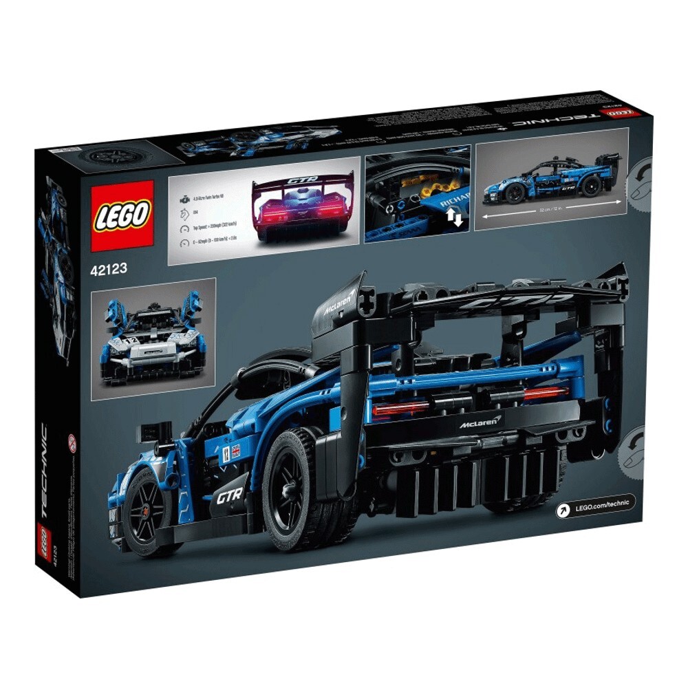 Конструктор LEGO Technic 42123 Гоночный автомобиль McLaren Senna GTR — фото 3