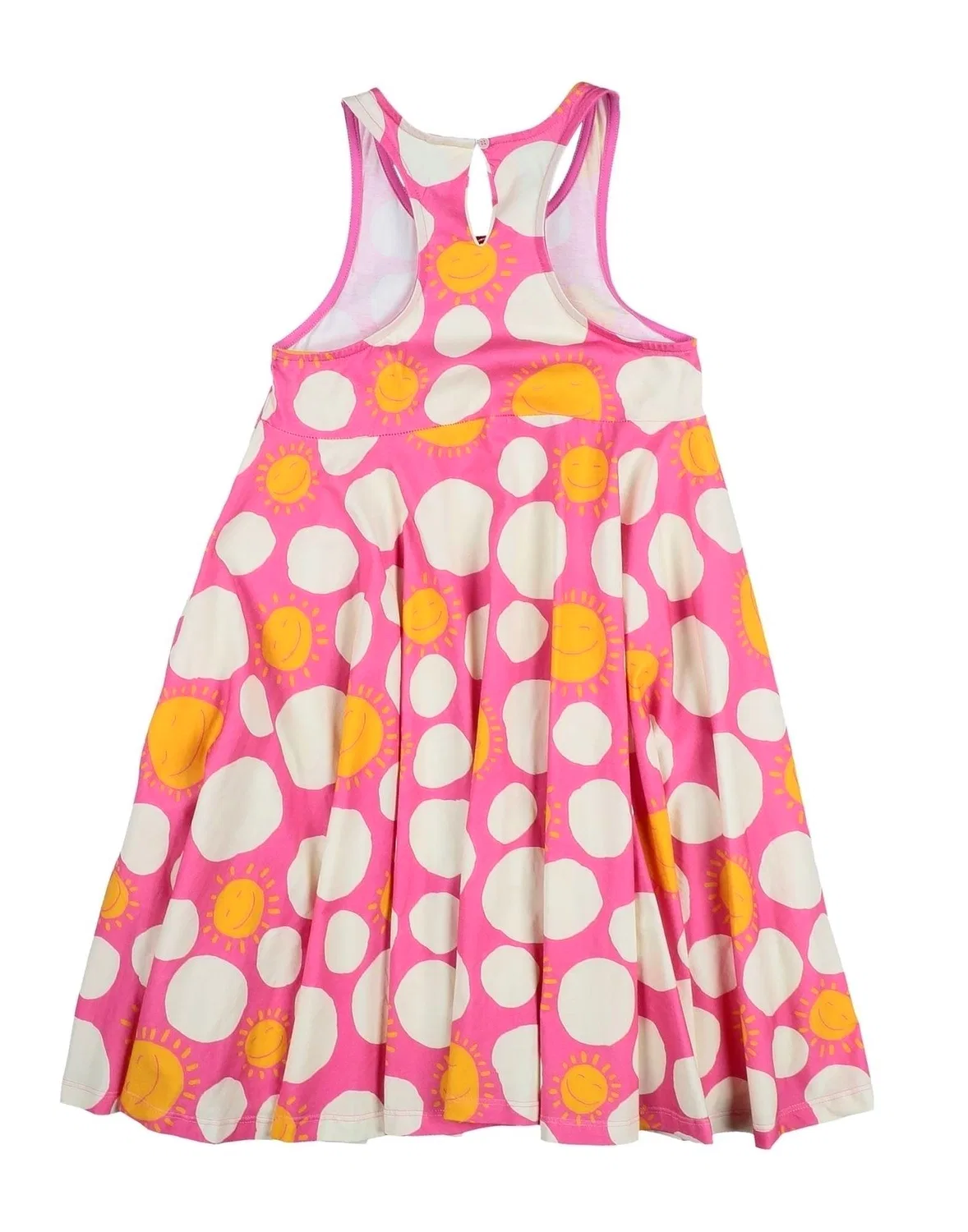 Детское платье для девочек хлопковое Stella Mccartney Kids, розовый — фото 2