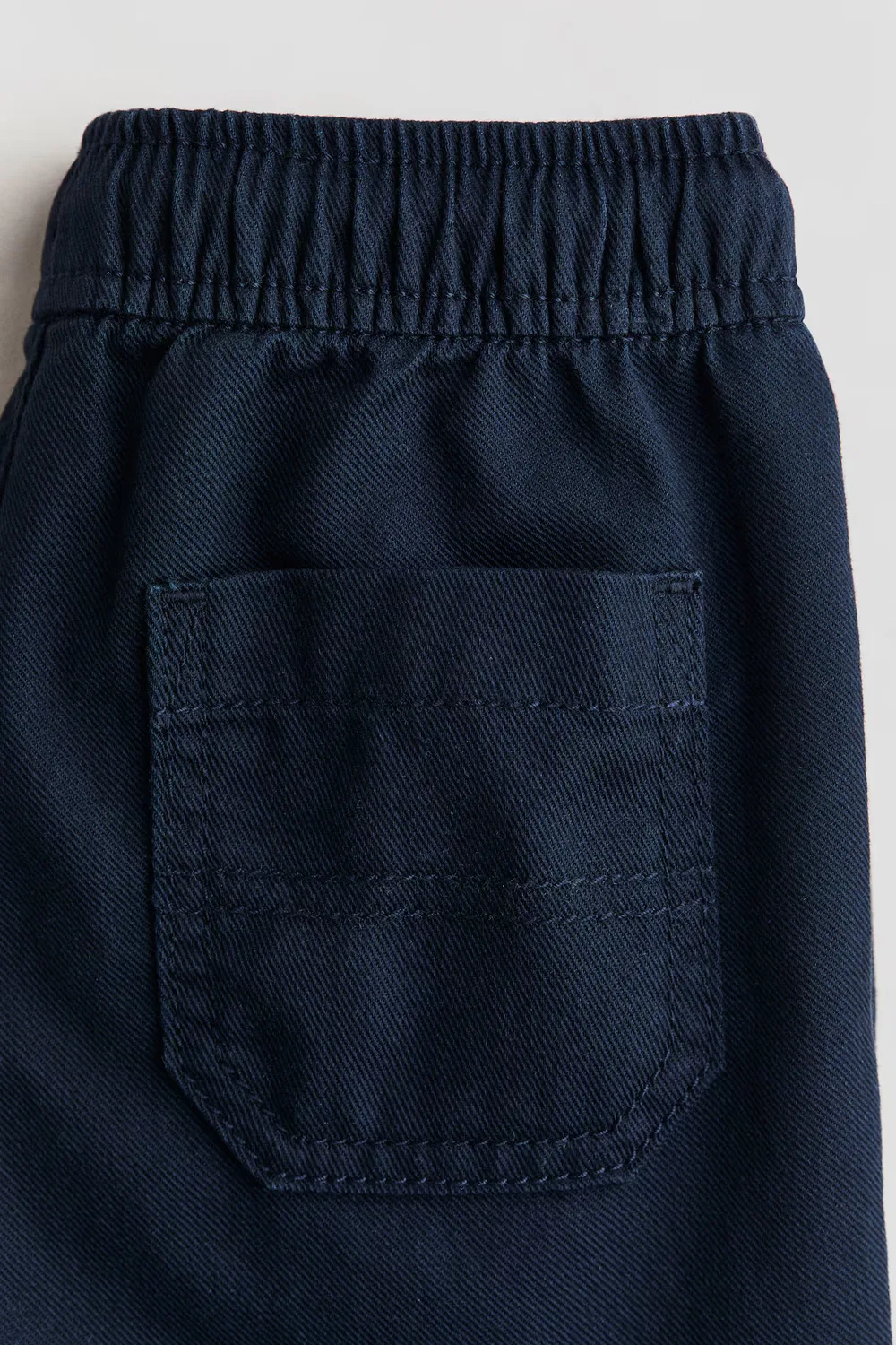 Твиловые шорты H&M, Marineblau — фото 2