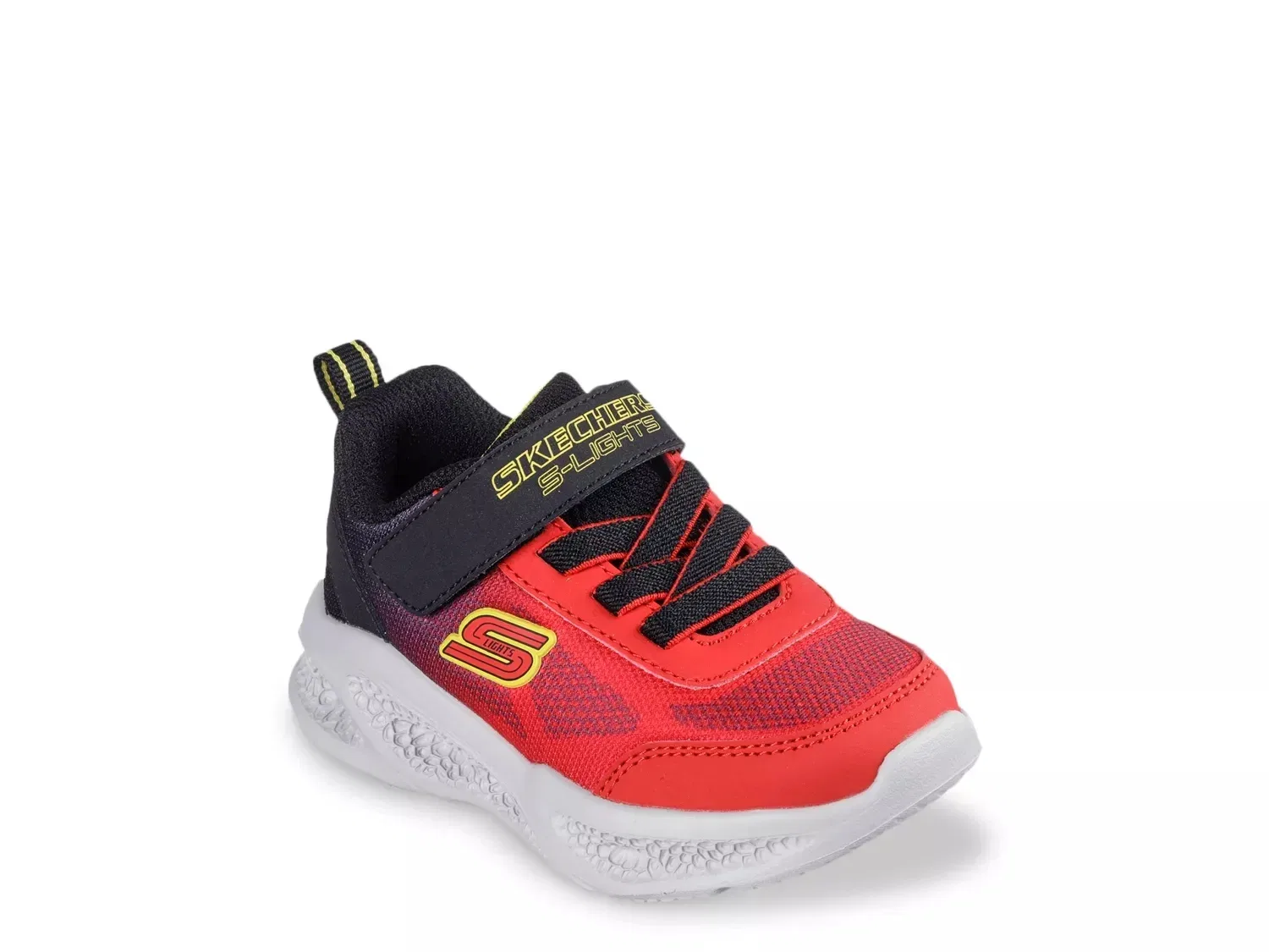 Кроссовки со светящейся подошвой S Lights Meteor Lights, Skechers, красный