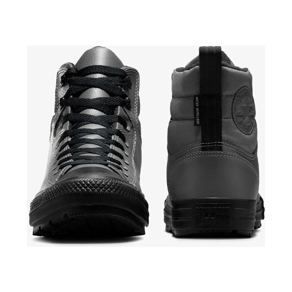 Детские высокие кроссовки на шнуровке кожаные Chuck Taylor All Star Berkshire Converse — фото 4