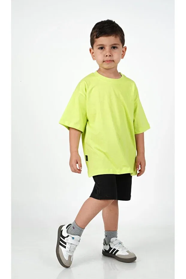 Детская футболка оверсайз C.C.L. Coccolin Kids Baby Clup, Green — фото 3