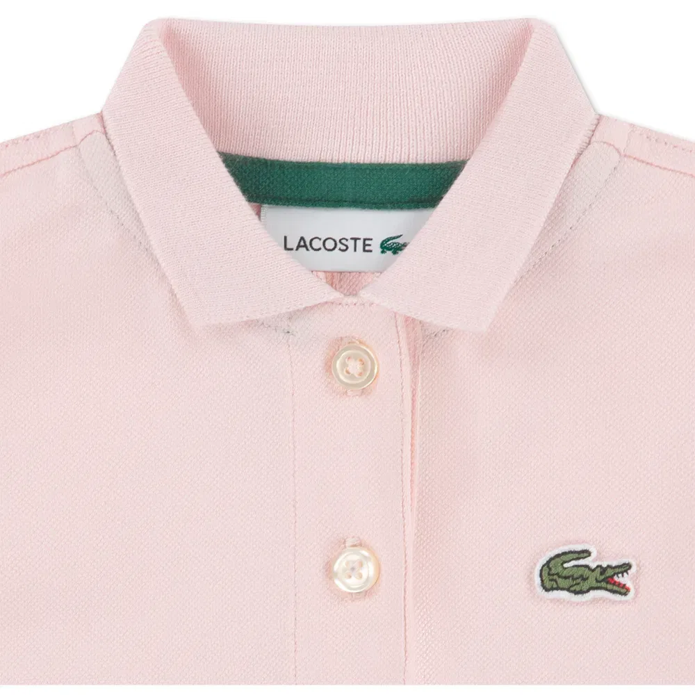 Платье с коротким рукавом Lacoste, розовый — фото 3