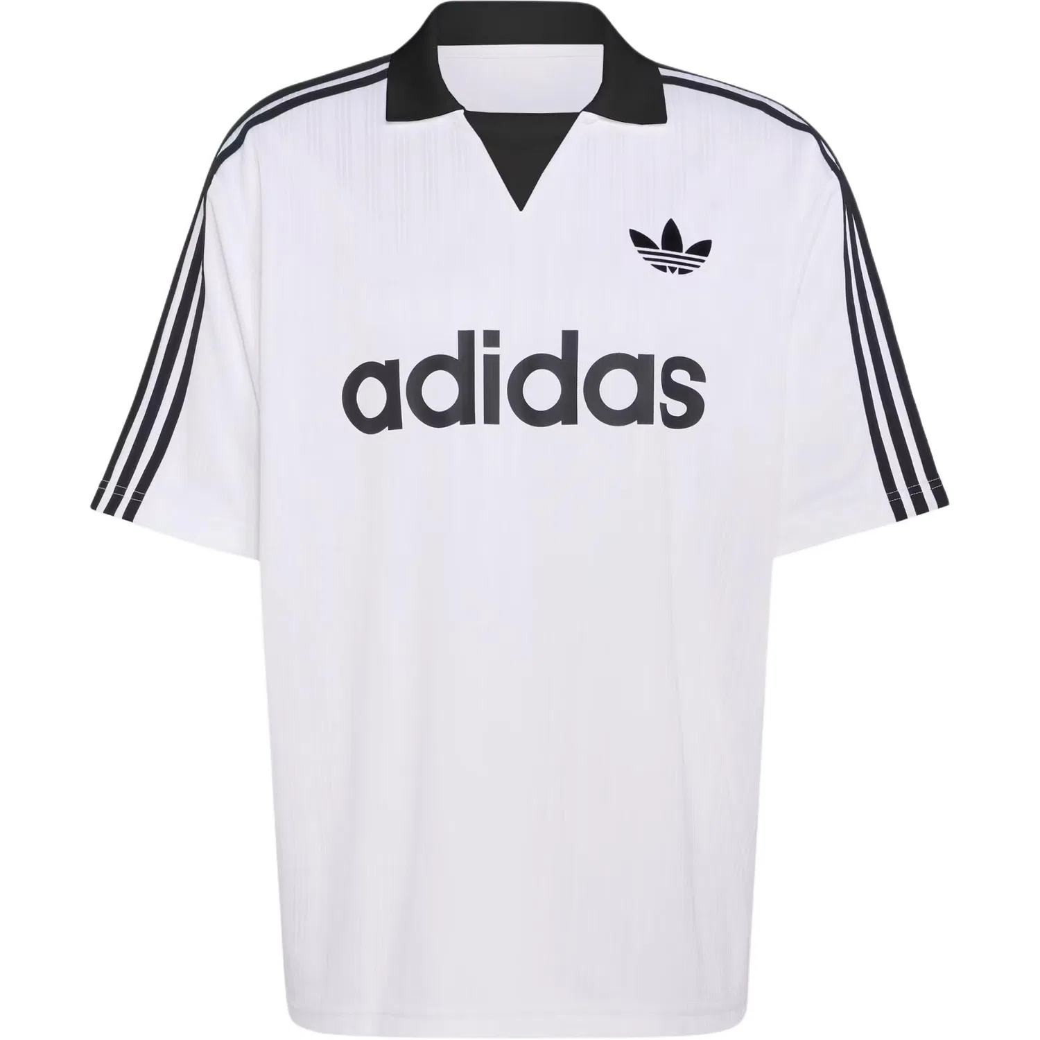 Мужская футболка с отложным воротником Adidas Originals, White