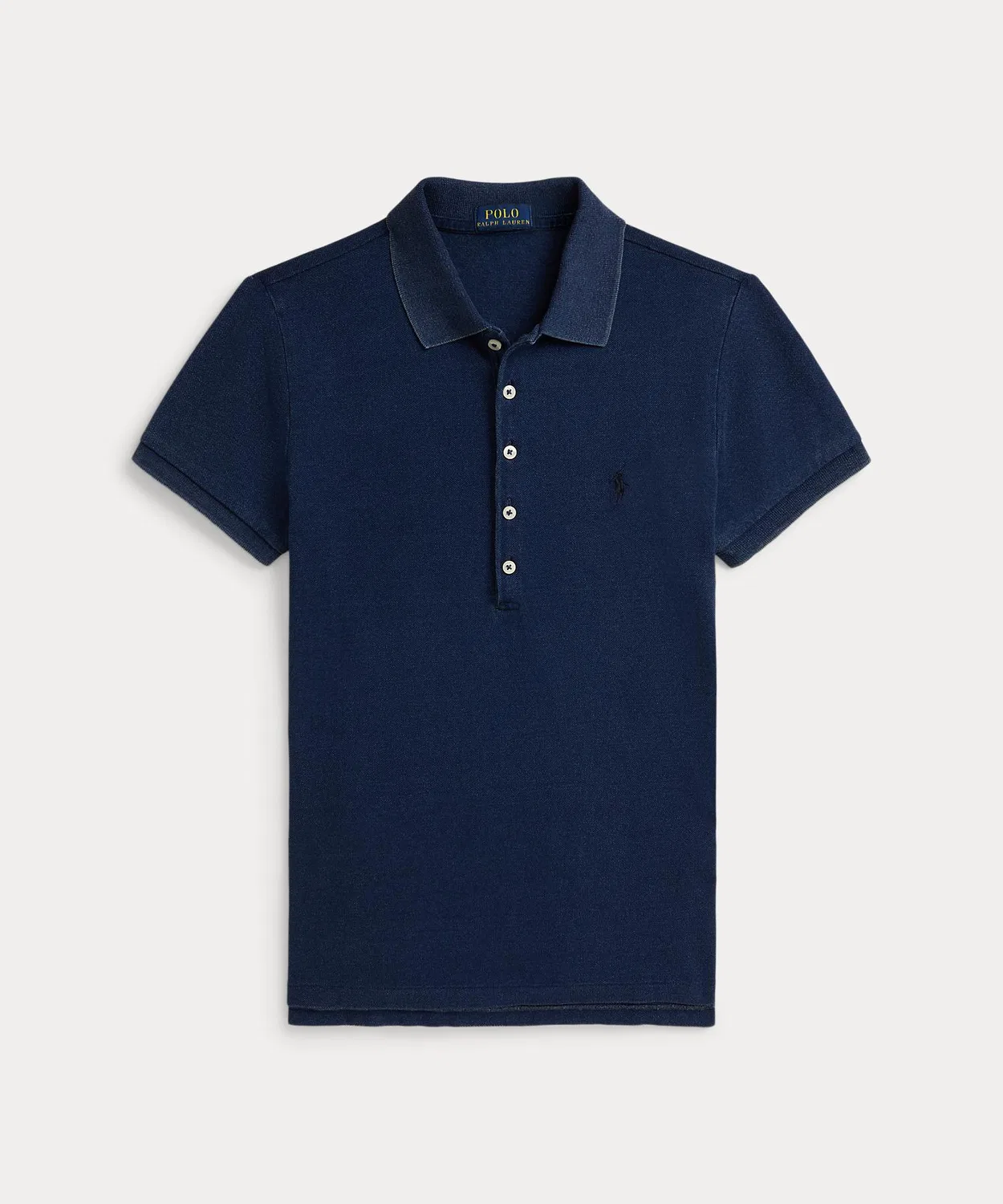 Женский поло-рубашка с коротким рукавом Slim Fit Stretch Polo Ralph Lauren, Navy