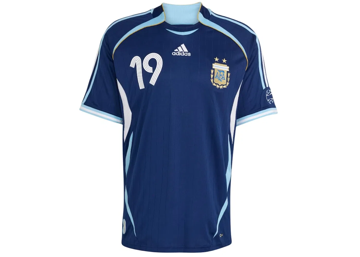 Мужская футбольная футболка с длинным рукавом Jersey Adidas, Dark Blue