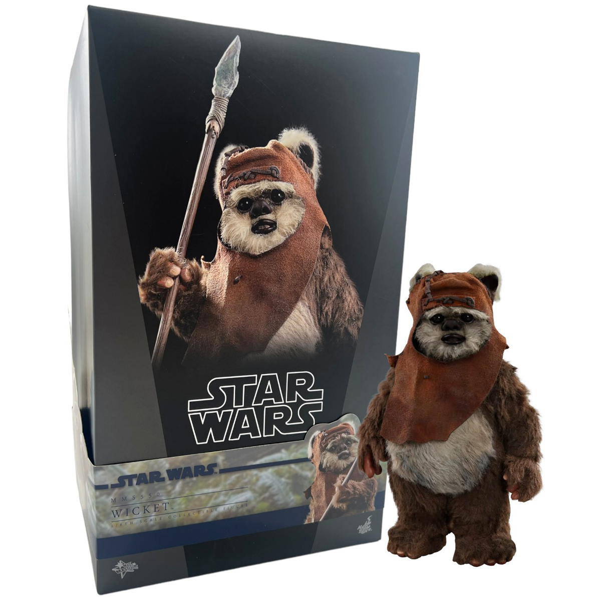 

Фигурка Hot Toys Star Wars: Return of the Jedi — Wicket MMS550, 15,5 см