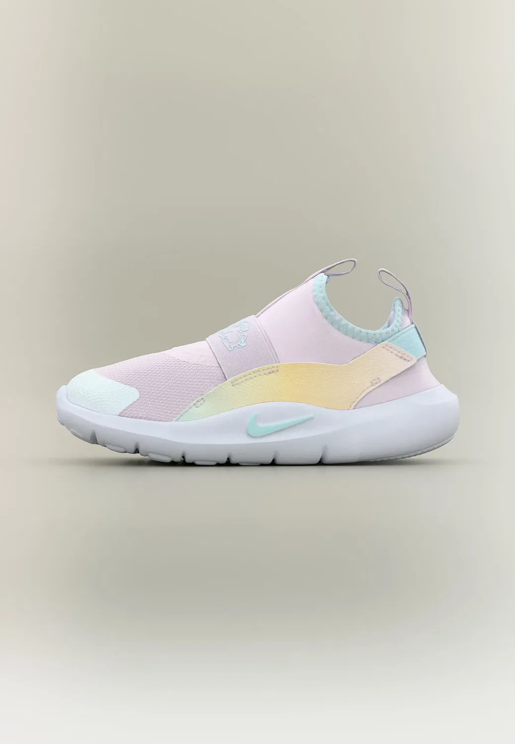 Кроссовки для бега по шоссе Flex Runner 4 Lils унисекс Nike Performance, Bleached Lilac/Glacier Blue/White