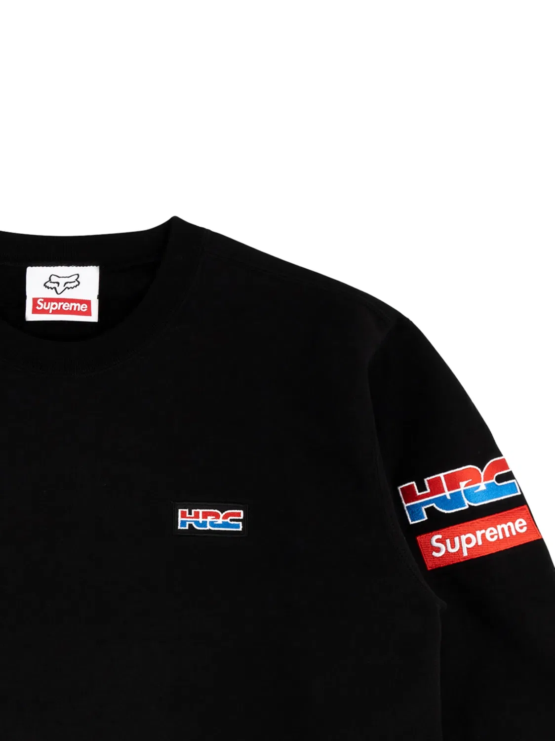 Толстовка Honda Fox Racing Supreme, черный — фото 3