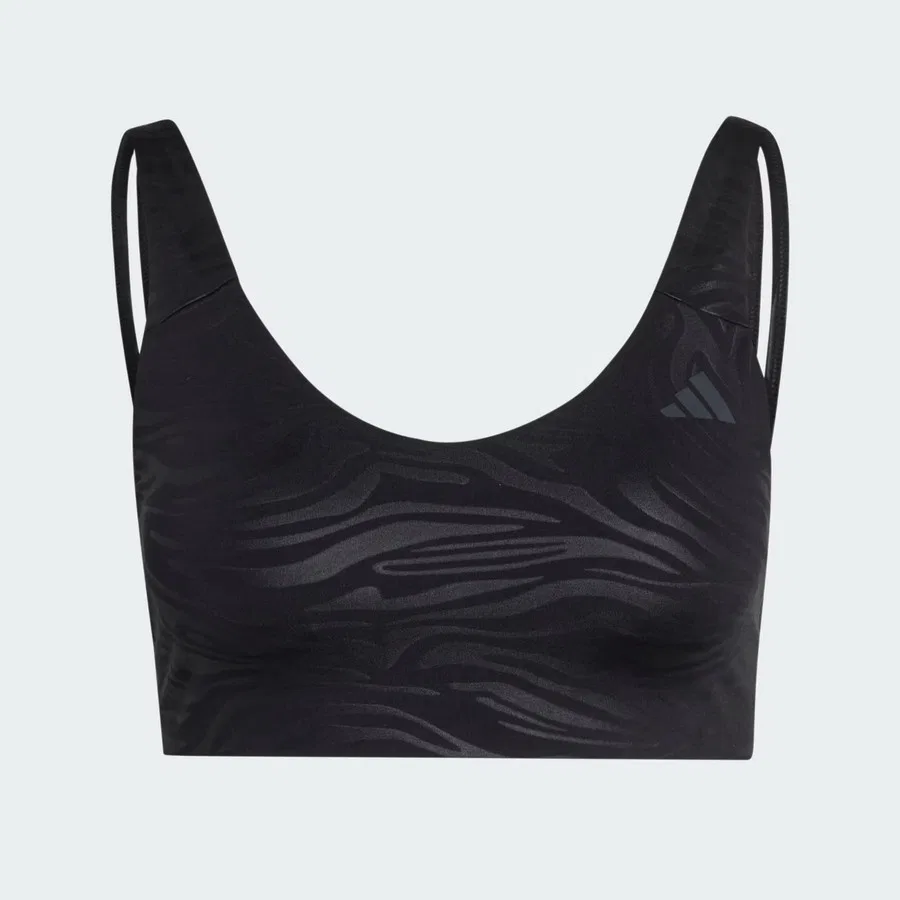 Спортивный топ All Me Essentials Graphic adidas, Черный — фото 3