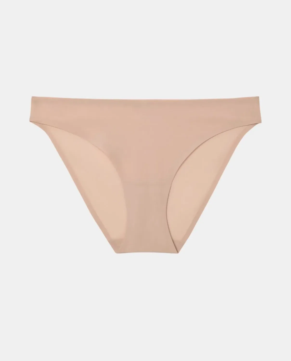 Женские трусы-бразилиана из микрофибры Calvin Klein, Natural — фото 4