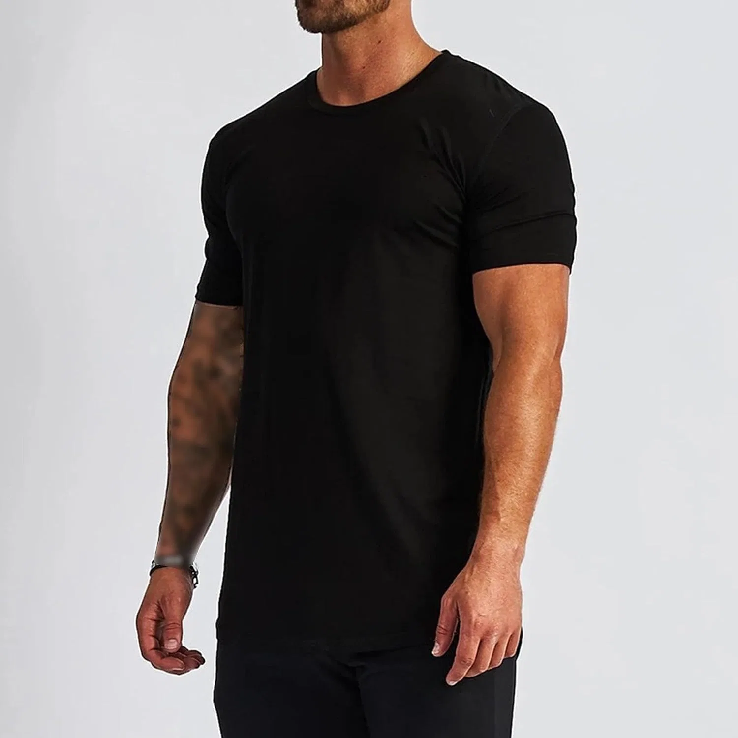 Мужская дышащая футболка Athletic Tee, Black — фото 2