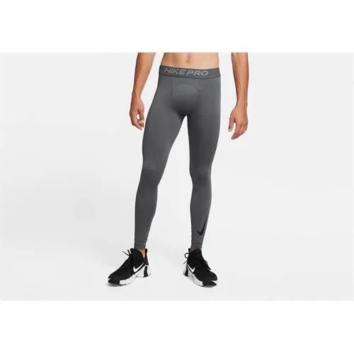 Мужские утепленные леггинсы Nike Pro Warm Tights, Grau