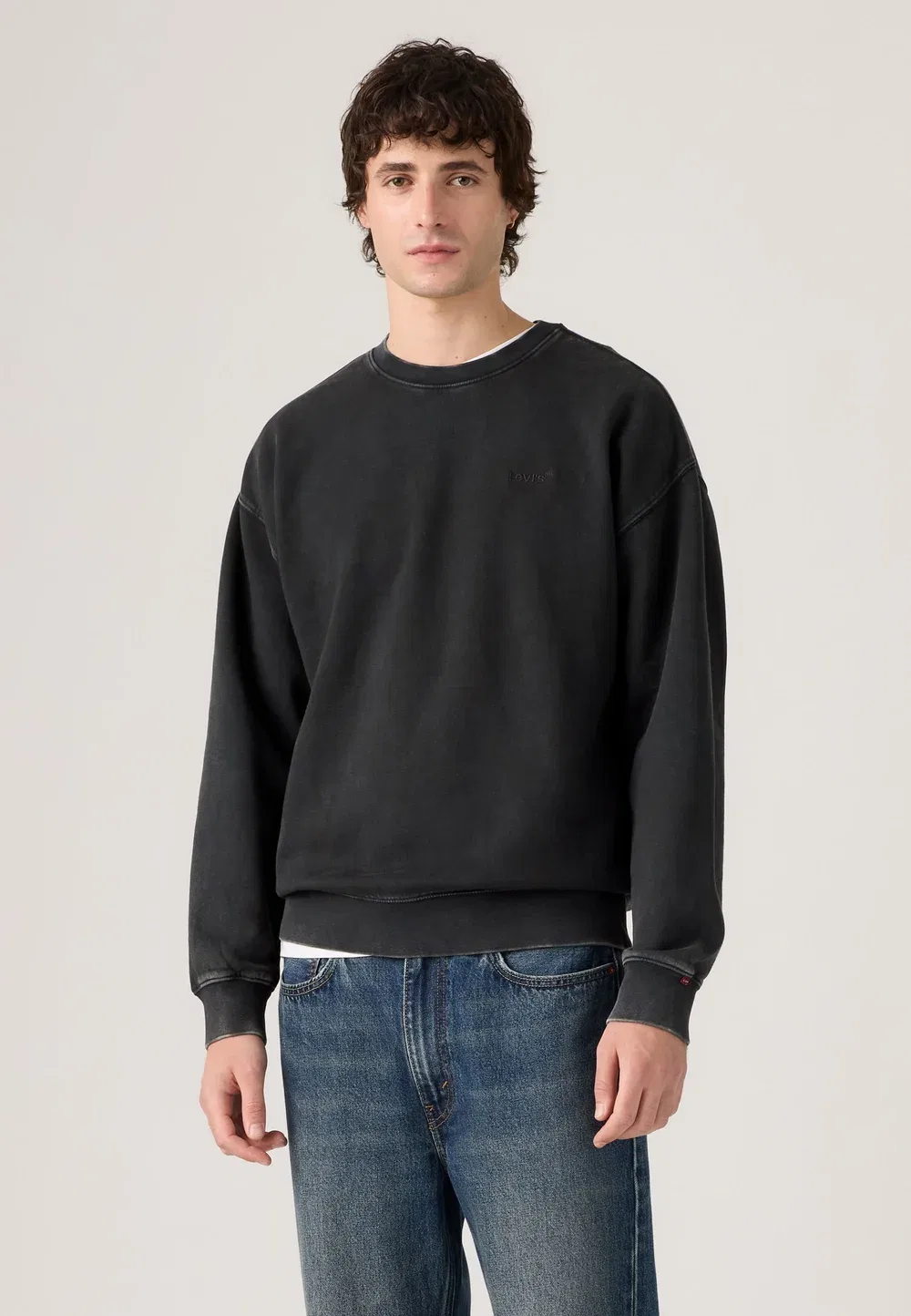 Оригинальная толстовка Levi'S, Faded Wash Jet Black — фото 2