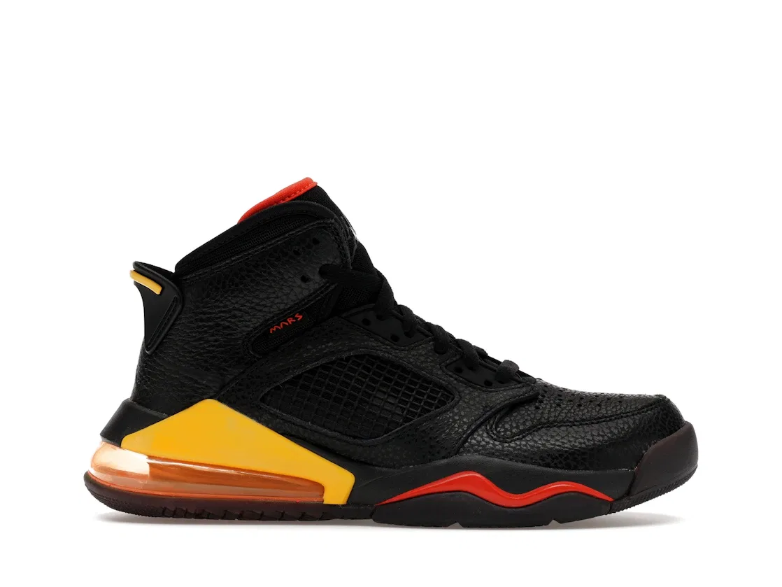 Детские кроссовки Lifestyle Jordan Mars 270 Jordan, Black/Team Orange/Amarillo/Black