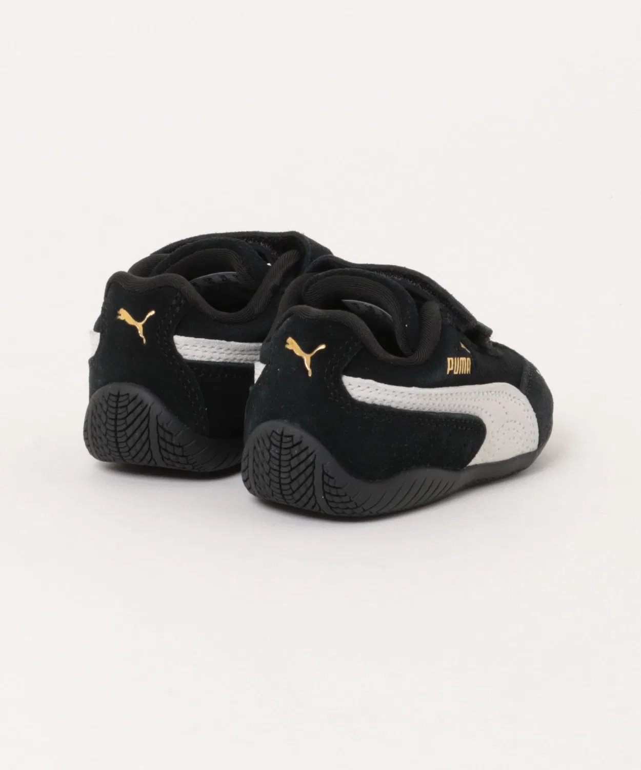 Детские кроссовки на липучках Speedcat OG V Infant PUMA, Black/White — фото 2