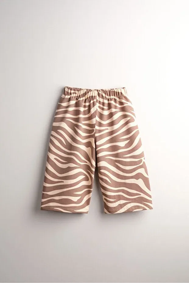 Детские брюки для девочек свободного кроя Bondberro, Zebra — фото 3